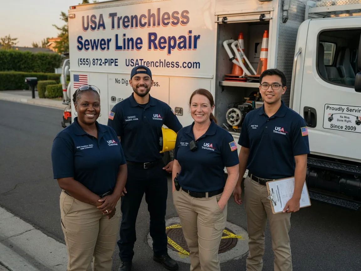 Sewer Line Repair company in Rosamond, IL